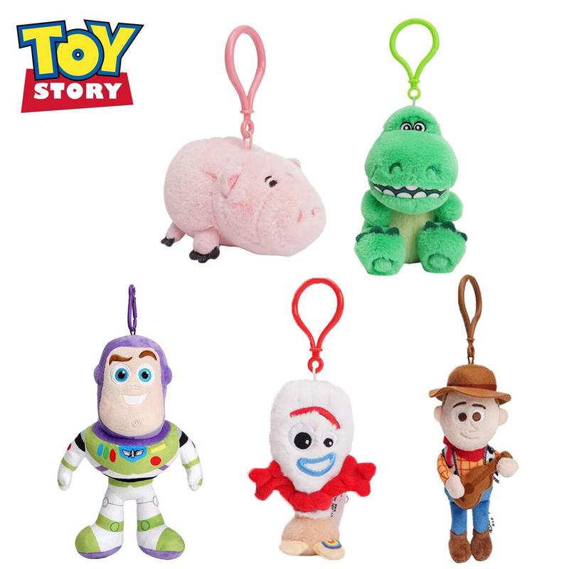 Disney Buzz Lightyear Woody Plüschtiere Toy Story Anhänger Taschenzubehör Schlüsselanhänger Autoanhänger Valentinstagsgeschenk