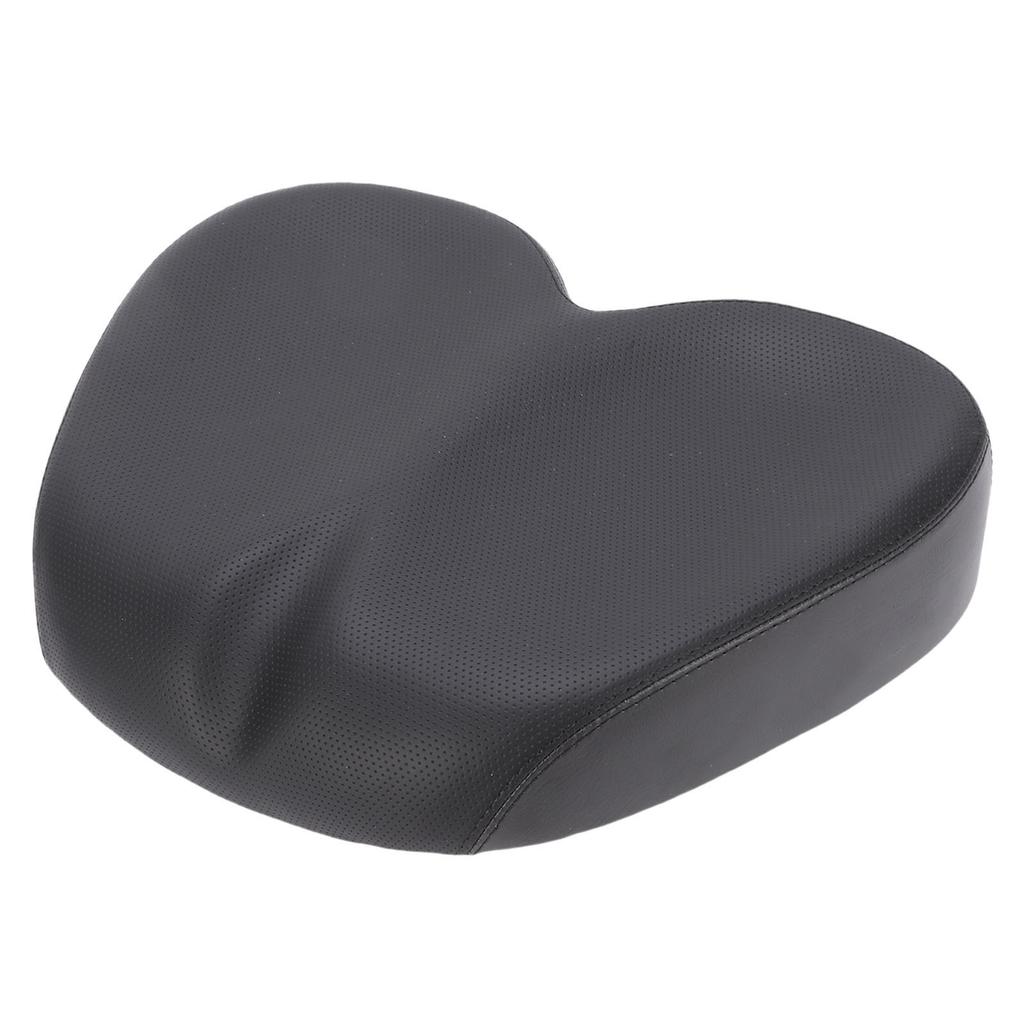  Noseless Wide Bike Seat Cushion Shock Absorbing for Mountain Bike 