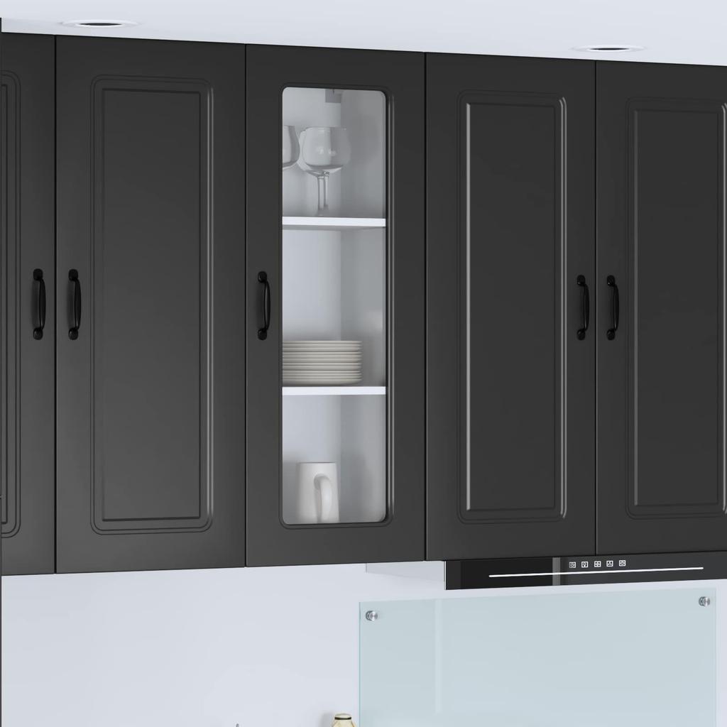 Dishwasher Front Kalmar Black 40 X 31 X 100 Cm