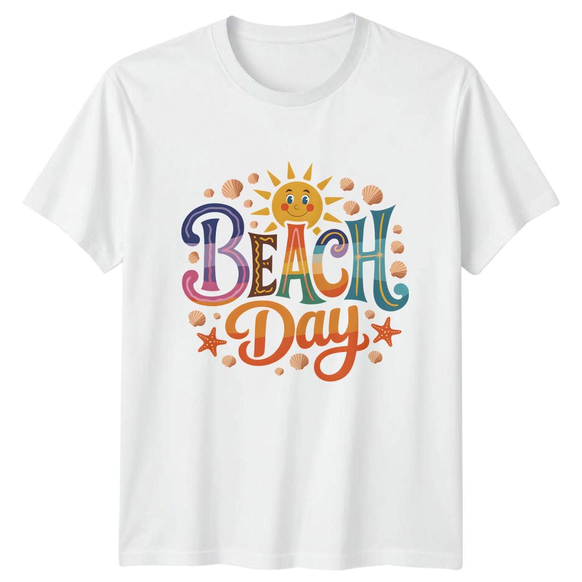 Beach Day T-Shirt Coastal Beach Summer Gift For Him And Her XXXXL