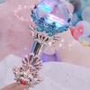 Glowing Magic Wand Princess Stick Queen Scepter for Toddler Girls Outdoor Summer for Play Holiday Party Flea Market Supp