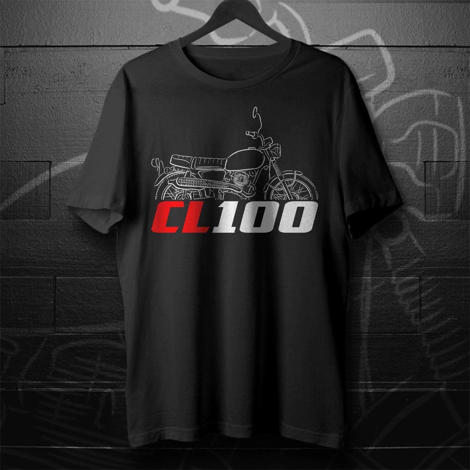 Honda CL100 1970-1973 - Motorcycle T-Shirt for Riders XXXL