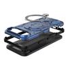 For iPhone 17 Air Magnetic Case Rotating Metal Kickstand Shockproof PC+TPU Phone Back Cover