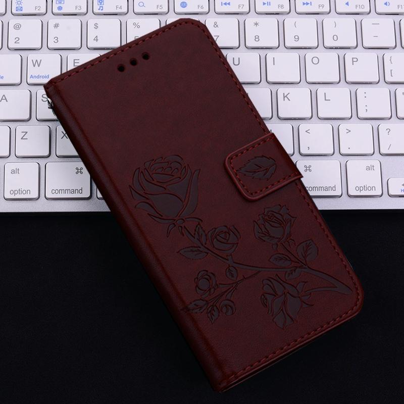 

Шкіряний чохол для телефону Book Leather Rose Flower Wallet Phone Case For iPhone 15 14 13 12 11 Pro Max X XR XS Max 7 8 Plus Shockproof Card Slot Stand Holder Flip Cover For iPhone 13 червоний