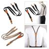 Tirantes para hombre Correas elásticas Clips resistentes ajustables Pantalones para mujer Brace Jeans
