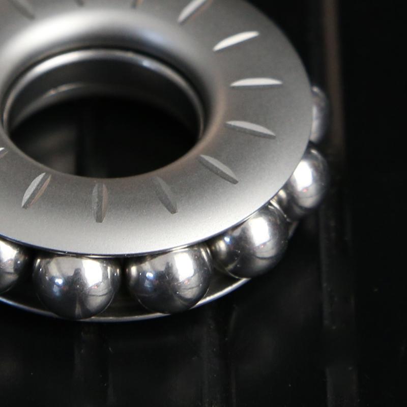 Stainless Steel Mechanical Fidget Ratchet Ring EDC Toy Haptic Fingertip Metal Stress Spinner Fidget Toys Adult Gifts