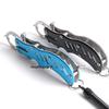 304 Stainless Steel Fish Gripper with Lure Pliers - Finger Trigger Fish Controller and Grabber for Fishing.