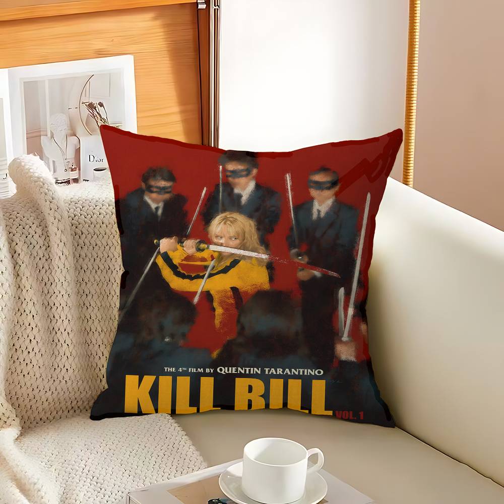 Classic Hot Movie Kill Bill Personalized Pillow Cover Kids Bedroom Wild Party Decor Pillowcase Kid Birthday Shower Gift