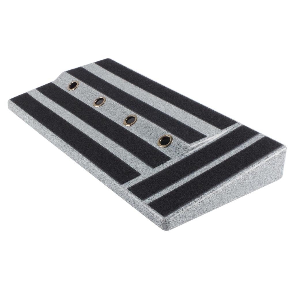 Rockhouse Sturdy Guitar Effects Pedal Board Big Size Guitar Pedal Panel with Sticking Tape Screwdriver Compatible with