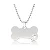 Round Bead Stainless Steel Necklace with Custom Engraving – Ideal Birthday Gift