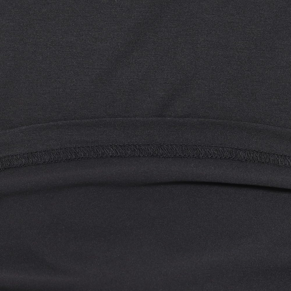 Colantotte Baseball Conditioning Shirt, Short Shoulder Logo, DBDAB31, Quick-Drying, UV Protection (Black/LL/Men's)