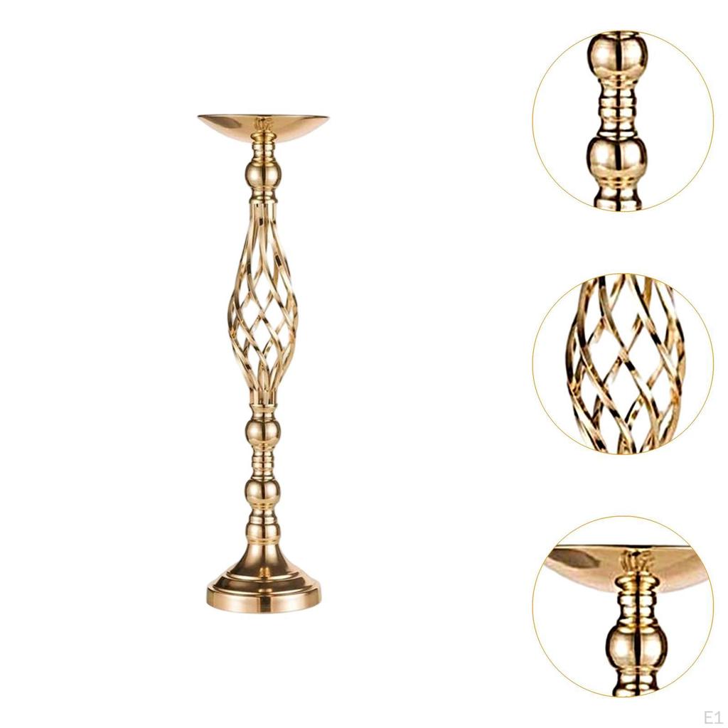 Stojak na kwiaty ślubne Uchwyt na kompozycje kwiatowe Dekoracyjny ekspozytor na elementy centralne