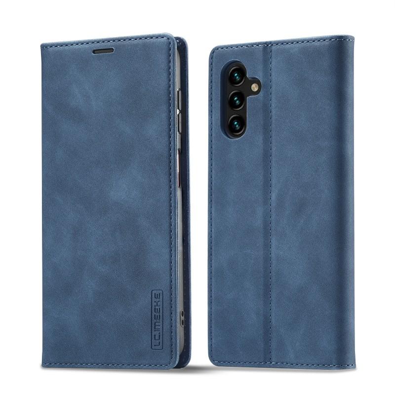 Leather Phone Case for Samsung A37 A57 A17 A36 A56 A16 A14 A34 A54 A73 A33 A53 A13 A32 A72 A55 A35 A15 Magntic Flip Wallet Case