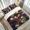 Electric Mouse Anime Carton Comfortable Quilt Cover Polyester Duvet Printed Warm Comforter Beding Children's Gift Various Sized Dimensions Available