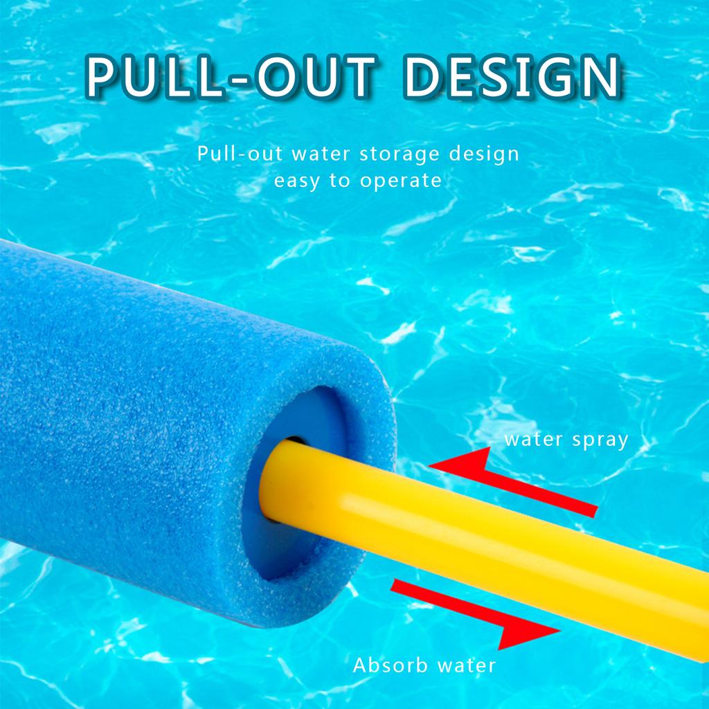 12pcs Water Guns Foam Water Blaster Squirt Guns for Kids Gift Toys Perfect Outdoor Play Game Summer Garden Swimming Pool Beach
