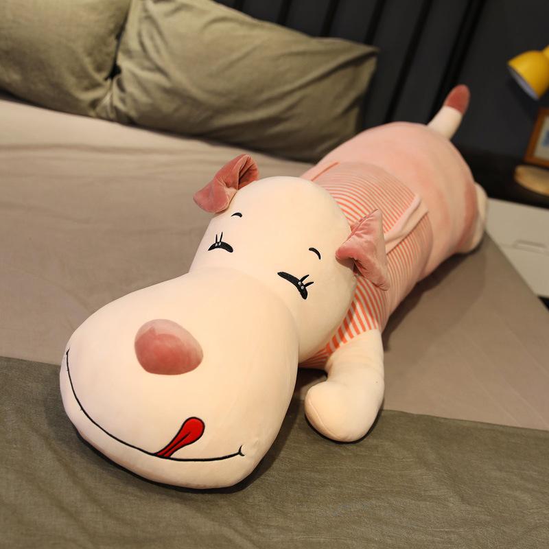 Cute Large Dog Doll Throw Pillow Plush Toy Dog Dog Doll Rag Doll Girl Bed Hugging Sleeping