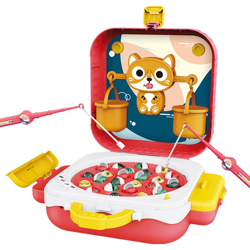 Children s Educational Magnetic Fishing Game Table with Free Shipping