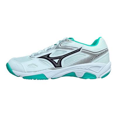 Sky Blaster Bequeme Vielseitige Stoßdämpfende Rutschfeste Low-Top Badmintonschuhe Unisex Sneaker Weiß Blau 71GA234602