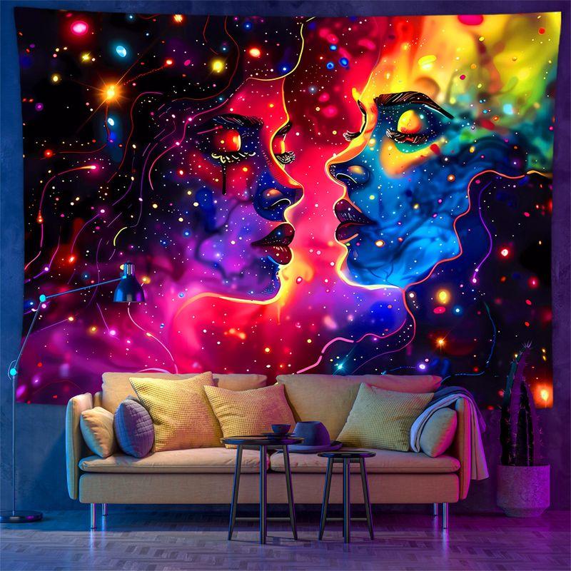 Magic Bookshelf Rose Tapestry Wall Decoration Living Room Background Wall Room Decoration Home Decoration