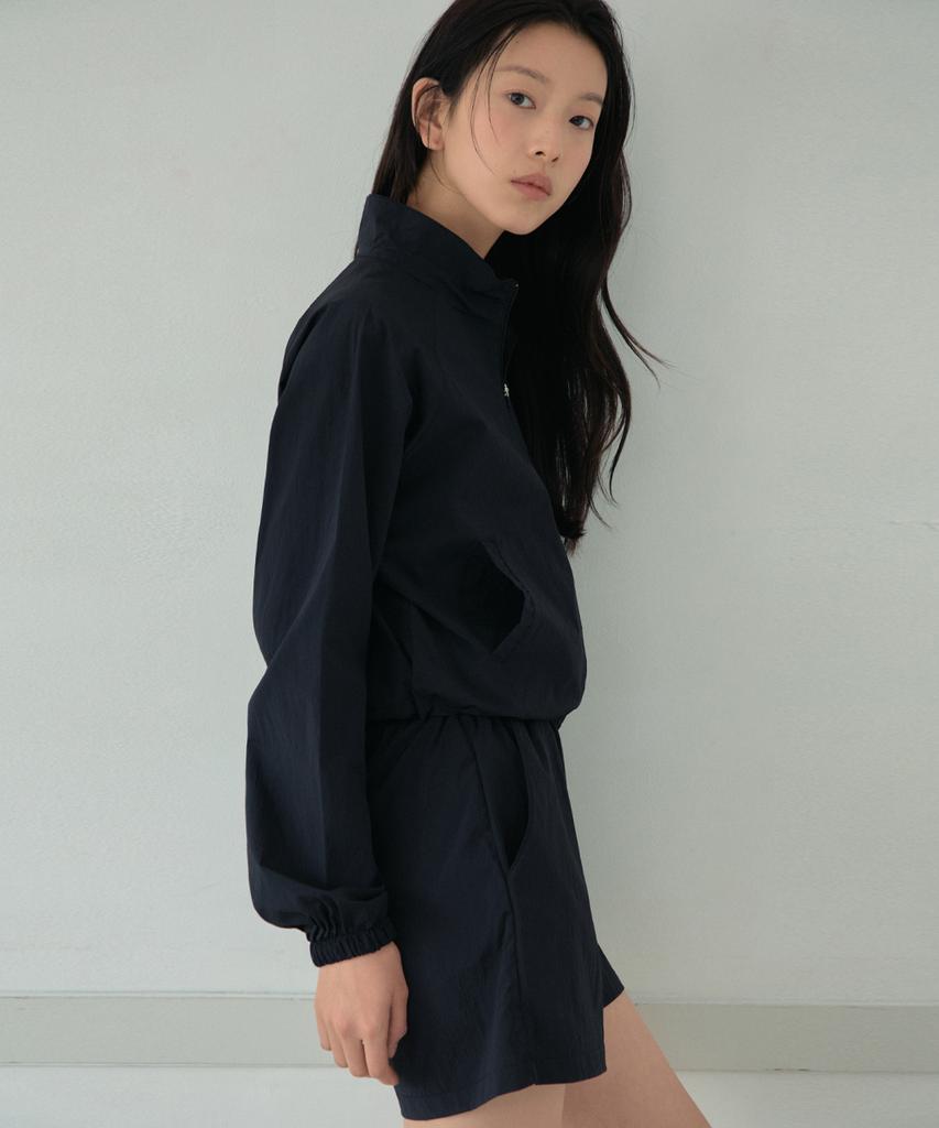 Wednesdayoasisforwomen Nylon High-Neck Wind Jacket_Black(Wb6Ot10)