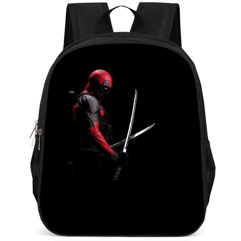 Spacious 15 Inch Deadpool Backpack For Boys And Girls With Large Capacity Design
