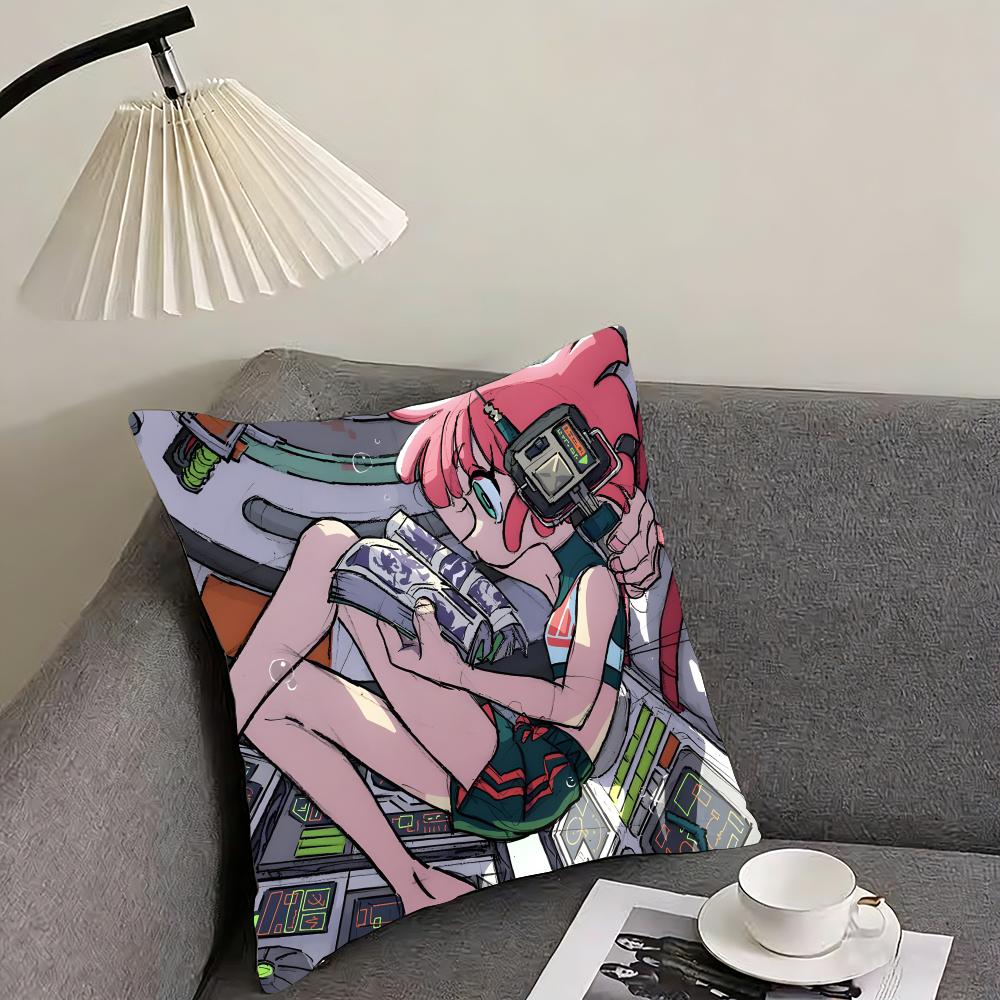 Z-Zutomayo Cartoon Cushion Cover Pillowcase Ultra Soft Skin Friendly Fabric Cloud Like Comfort & Concealed Zipper