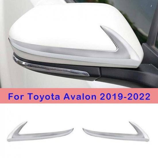 For Toyota Avalon 2019-21 Chrome Exterior Rear View Mirror Molding Strip Trim 2p