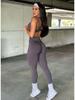 Spring/Summer Shockproof Sports Top & High-Waist Yoga Leggings Set