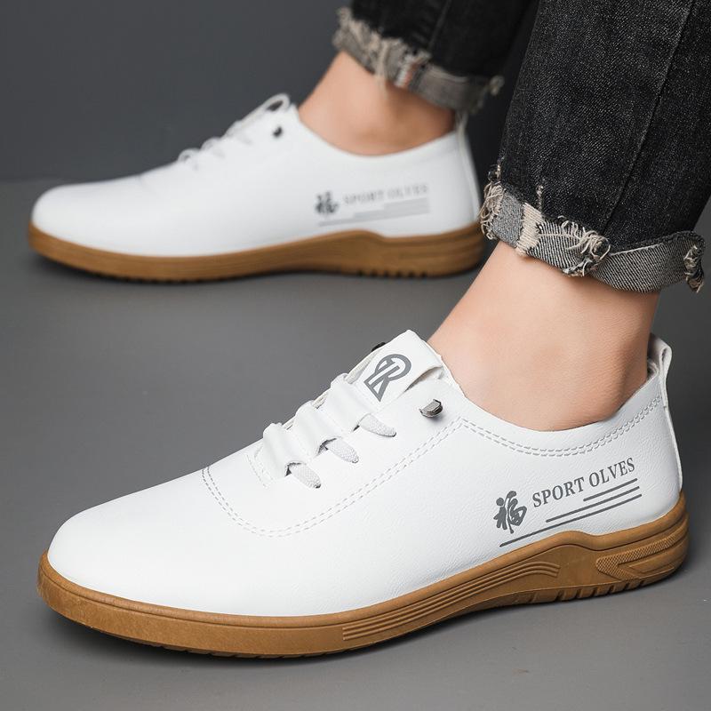 Simple Fashion Versatile Casual Shoes New British Style Non-slip Comfortable Shoes Soft Sole Outdoor Men's Shoes