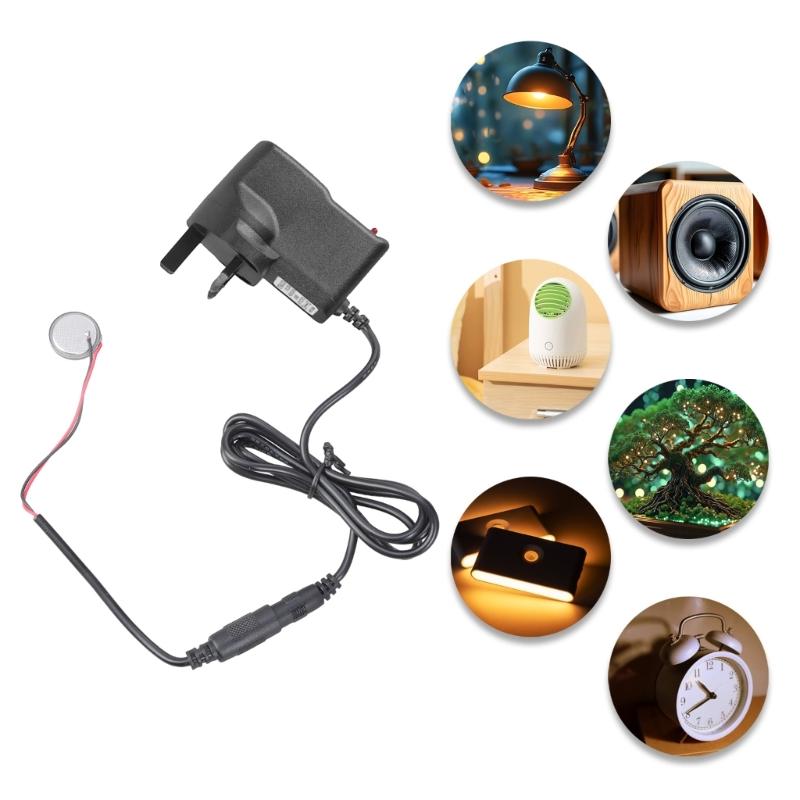 3V CR2032 Replacement Power Supply Input Virtual Battery Adapter For Electronic Devices Saves Battery Costs