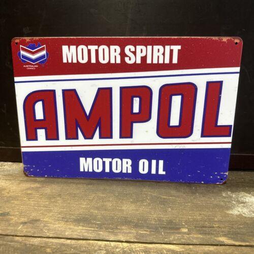 

Ampol Motor Spirit Small Repro Tin SignAluminum 20x30cm（7.8x11.8inch）