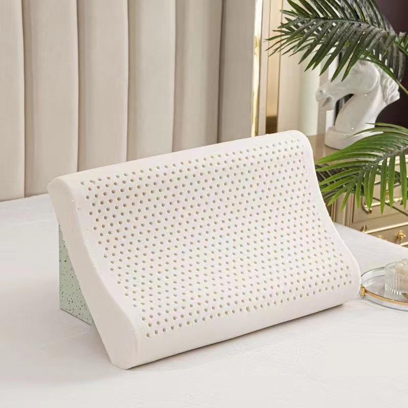 

Латексна шийна подушка - Ортопедична підтримка з вигнутим масажним дизайном у подарунковій коробці 35*55cm [Adult]