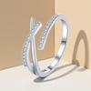 Copper Ring Zircon Classics For Women Wedding Engagement Jewelry Accessories Beautiful Fashion High Quality Gift
