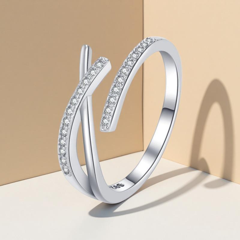 Copper Ring Zircon Classics For Women Wedding Engagement Jewelry Accessories Beautiful Fashion High Quality Gift