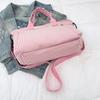 Large Capacity Corduroy Shoulder Bag for Women – Multi-Pocket Tote with Zipper Compartments and Stylish Design