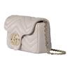 Gucci GG Marmont Mini Shoulder Bag Women shoulder bag Light-Gold Light-Gray 841290-AAFAX-1712