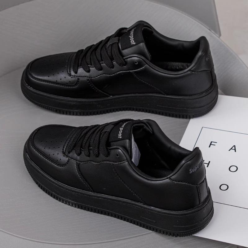 Air Force Couple White Shoes Men's and Women's Shoes Versatile Platform Low-top Board Shoes Heightening Students White Shoes Casual Sports Shoes