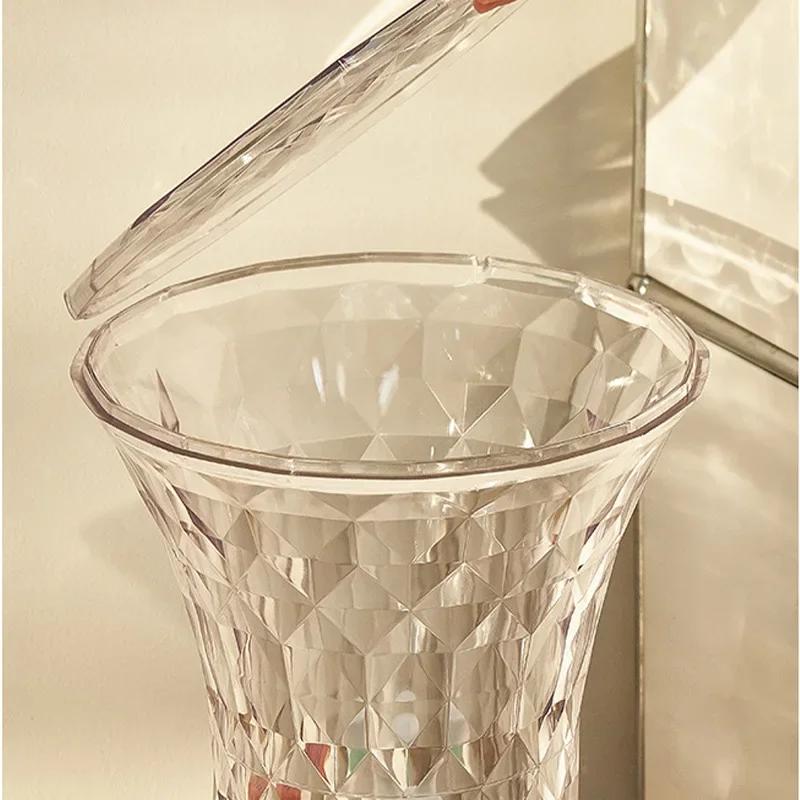 Crystal Stool Simple Colourful Transparent Stool Bathroom Household Shoeshine Stool Creative Ins Short Stools Creative Modern