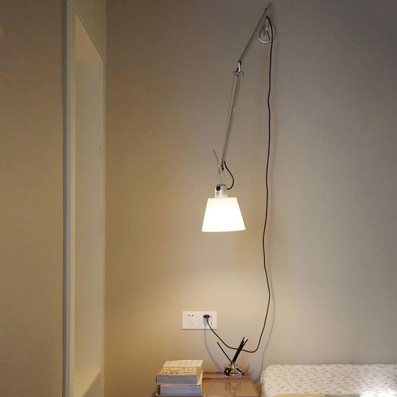 oeny Ret retractable Reading Wall Lamp