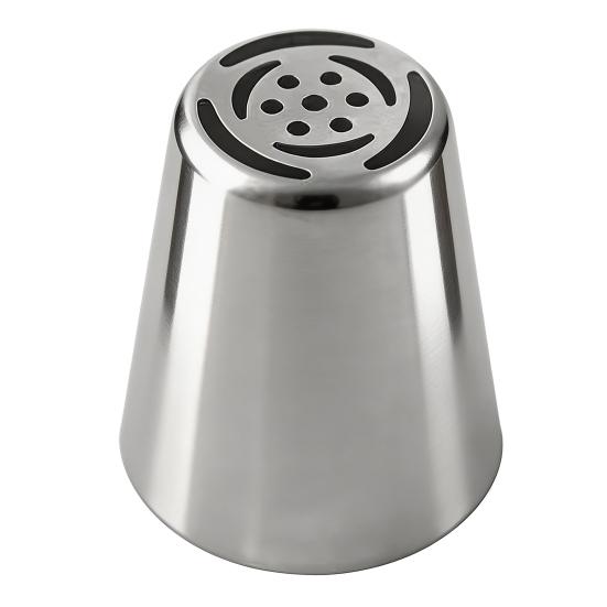 Spritzbeutel-Tüllen Russische Kuchen-Dekorier-Tüllen Set Edelstahl Blumige Kuchen-Dekorationswerkzeuge für Hochzeit Geburtstag Desserts Kekse Spritzbecher