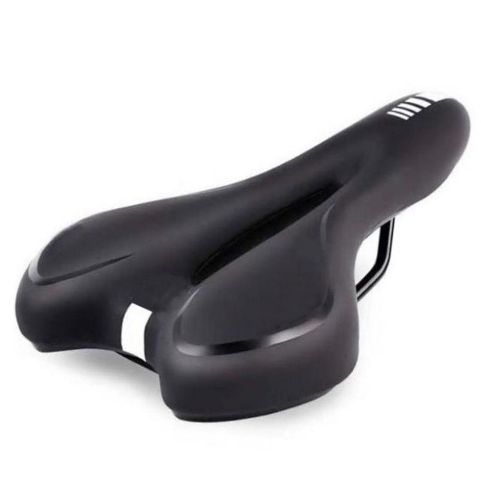 

Седло для горного велосипеда Дышащее Отверстие для воздушного потока Удобная езда Велосипедная подушка Черный