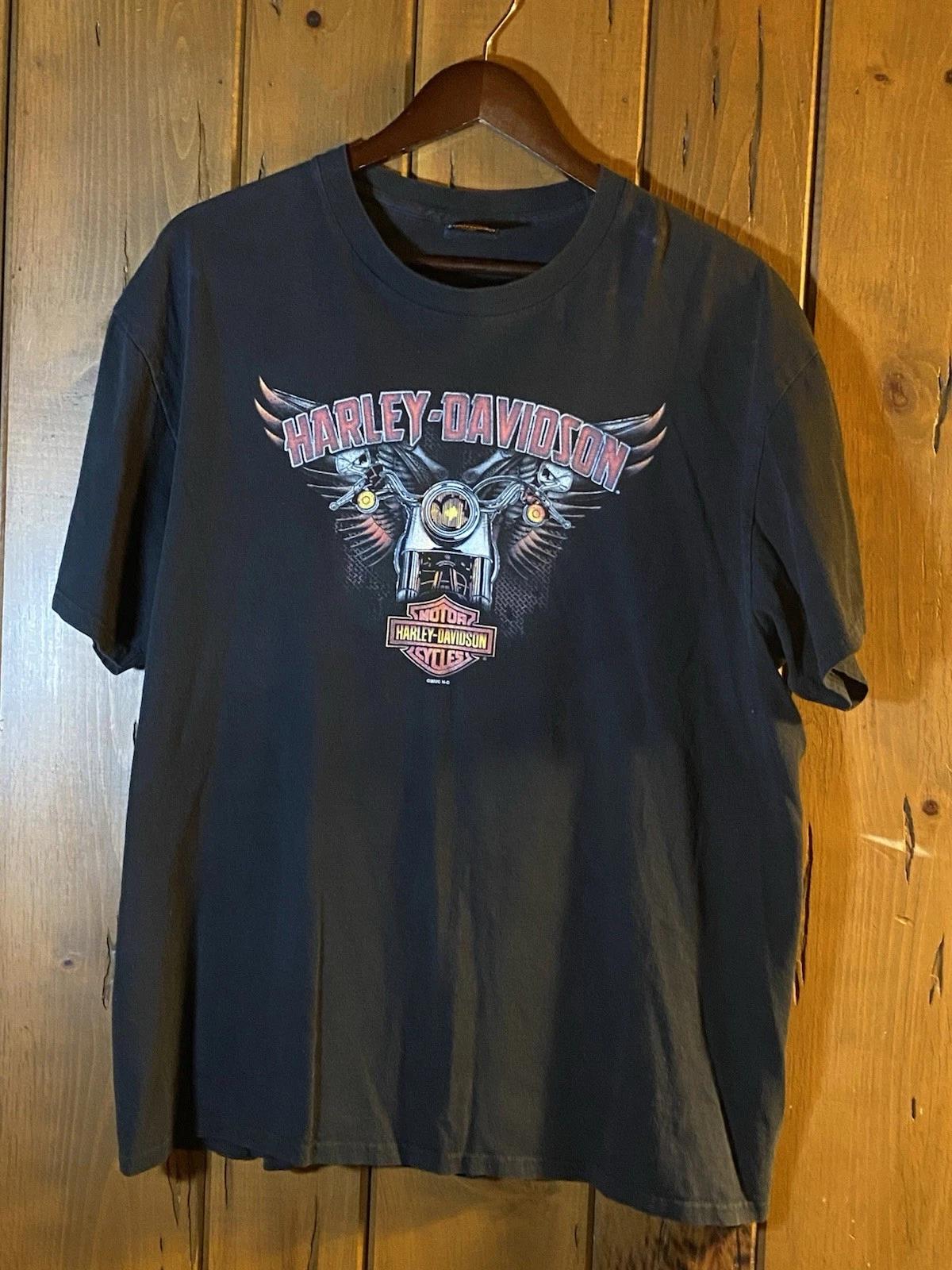 

2020 Harley-Davidson Cleveland OH T-Shirt Rock-N-Roll City Biker Tee XL L