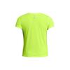 Under Armour Solid Fit Crew Neck Short Sleeve T-Shirt Women Tops Lemon-Yellow 1382434-731