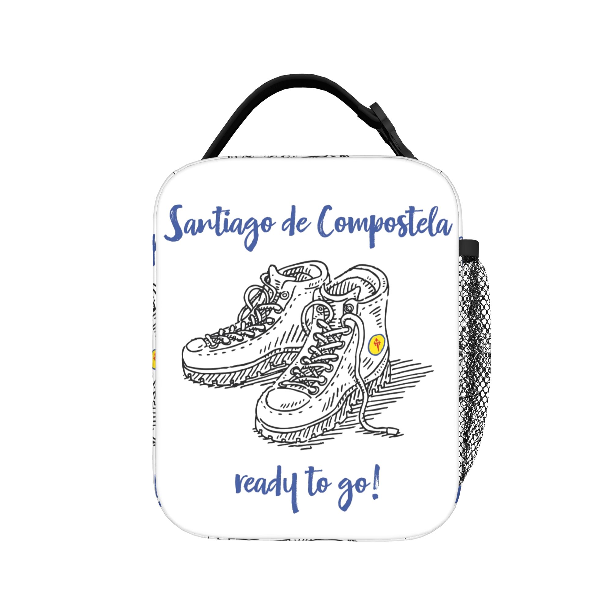 Ready to go to Santiago Insulated Lunch Bag Leakproof Camino de Santiago Meal Container Thermal Bag Lunch Box Tote Food Bag One Size