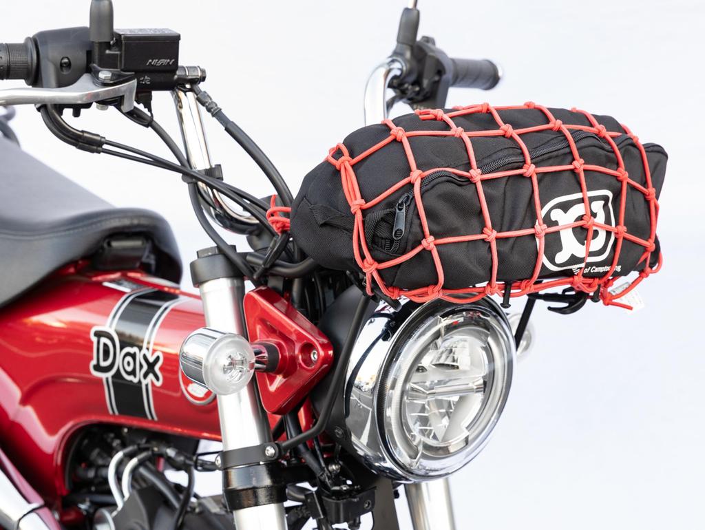 Kijima Motorcycle Parts Front Carrier Matte for Dax 125 Overlay, Steel, Black, ('22-/8BJ-JB04), 210-2787