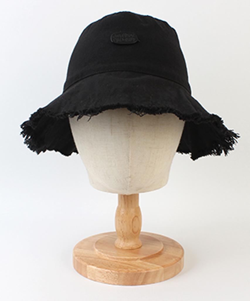 Yunibeosyeolkemiseuteuli Bubble Black Vintage Bucket Hat