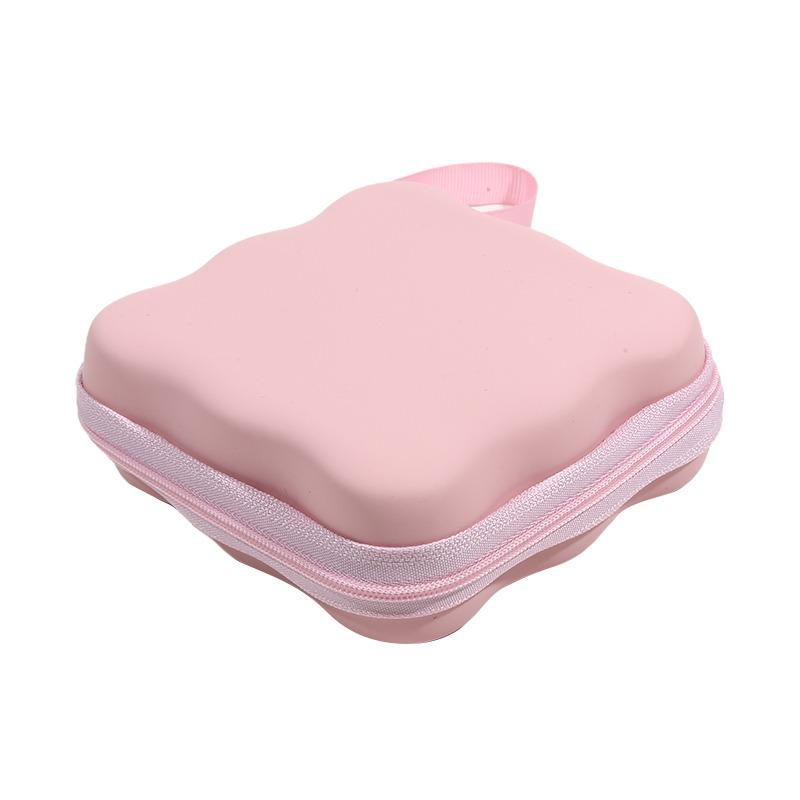 1Pc Portable Data Cable Storage Bag Waterproof Zipper Earphone Case Protective Box For USB Coin Sanitary Napki Pouch Bag