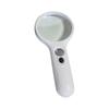 Magnifying Glass With Light, 3X Lighted Magnifying Glass, 3 Led White Lights Handheld Magnifying Glass, Illuminated Magnifier For Reading, Seniors, Je