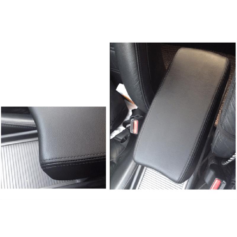 Black Leather Car Armrest Box Cover Pad Change For Honda Civic 8th 07 08 09 10