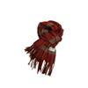 New Plaid Scarf for Women in Winter Thickened and Warm Retro Versatile High End Shawl and Scarf for Students Spring and Autumn